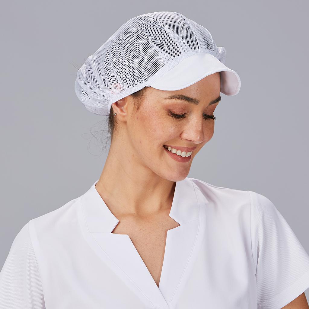 GORRA UNISEX REJILLA VISERA BCA. (PAQ. 10 UNID) - Gary's