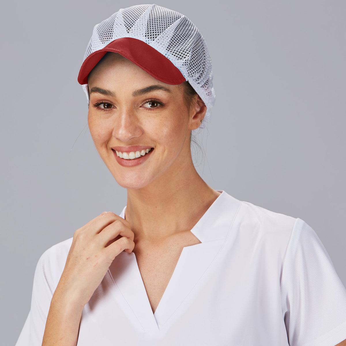 GORRA UNISEX REJILLA VISERA COLOR (PAQ. 10 UNID) - Gary's