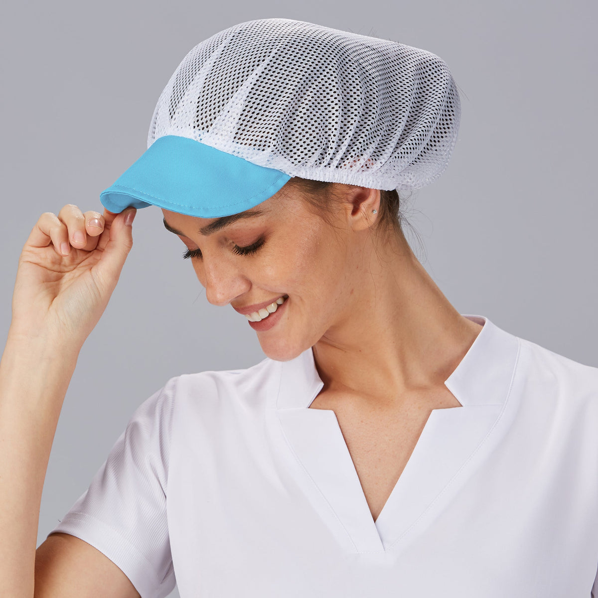 GORRA UNISEX REJILLA VISERA COLOR (PAQ. 10 UNID) - Gary's