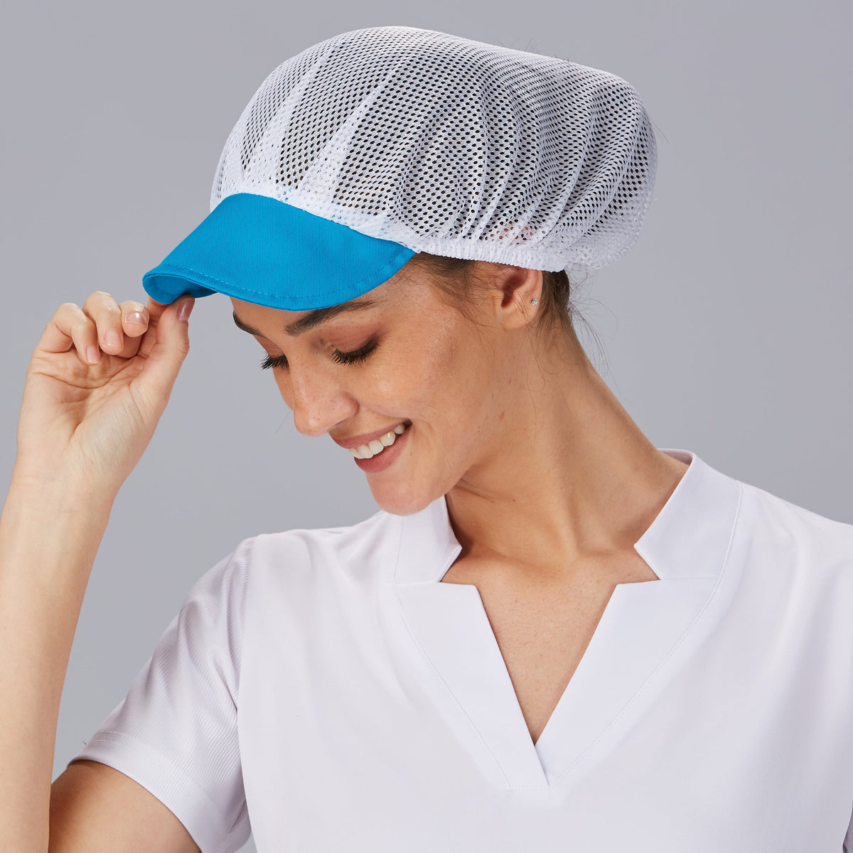 GORRA UNISEX REJILLA VISERA COLOR (PAQ. 10 UNID) - Gary's