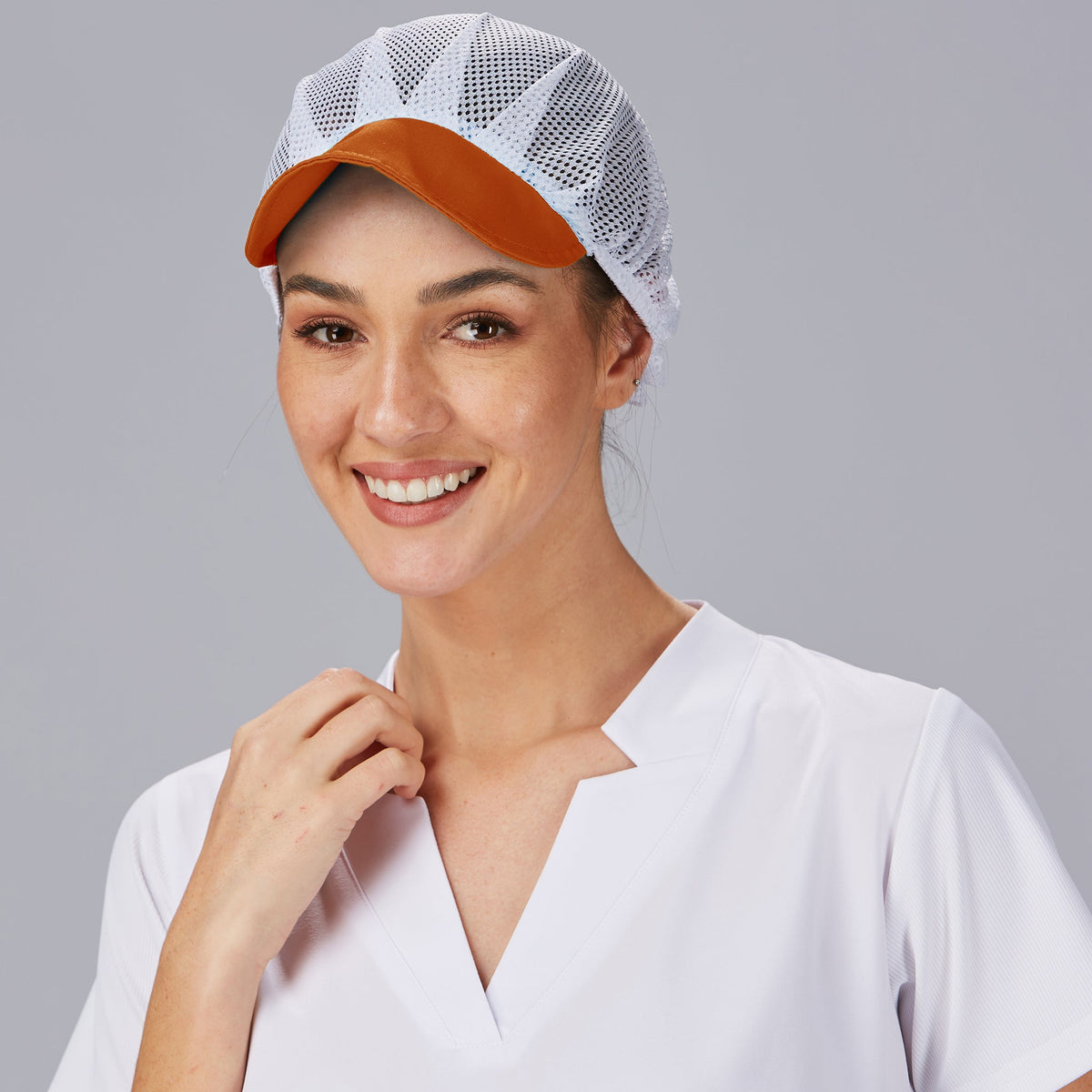 GORRA UNISEX REJILLA VISERA COLOR (PAQ. 10 UNID) - Gary's