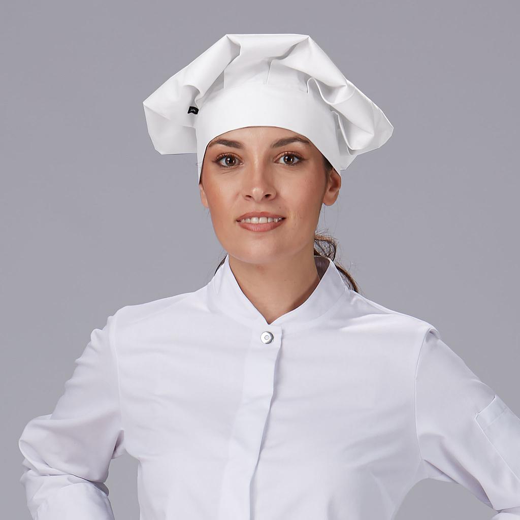 GORRO GRAN CHEF BLANCO CON VELCRO - Gary's