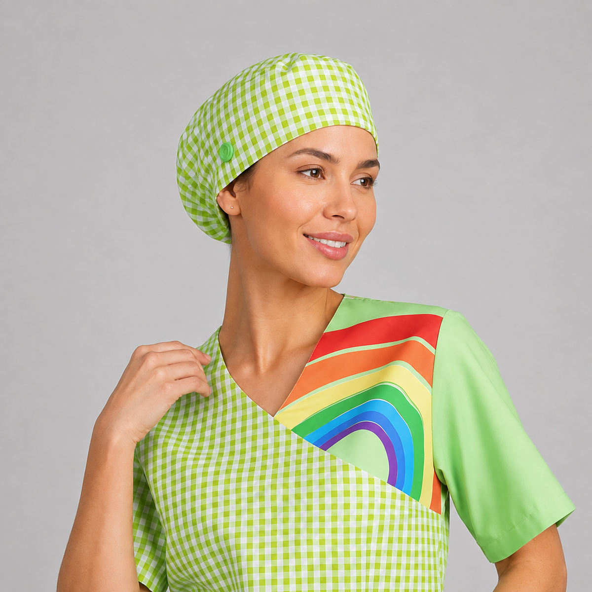 GORRO CON GOMA BAMBULA ANTIBACTERIANO