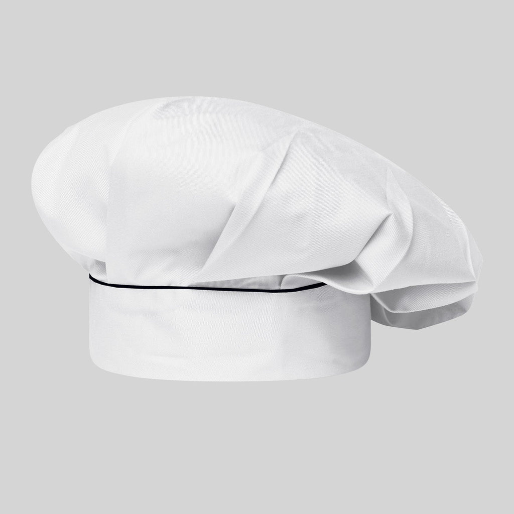 GORRO CHEF CON VELCRO BLANCO VIVO COLOR - Gary's