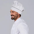 GORRO CHEF CON VELCRO BLANCO VIVO COLOR - Gary's