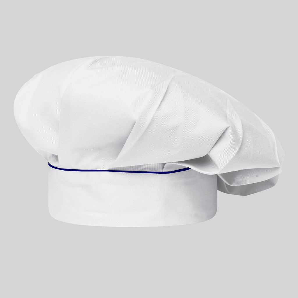 GORRO CHEF CON VELCRO BLANCO VIVO COLOR - Gary's