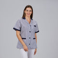 BATA MUJER CORTA VICHY M/C COMBINADA - Gary's