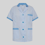 BATA MUJER CORTA VICHY M/C COMBINADA - Gary's