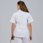 BATA MUJER CORTA BLANCA M/C - Gary's