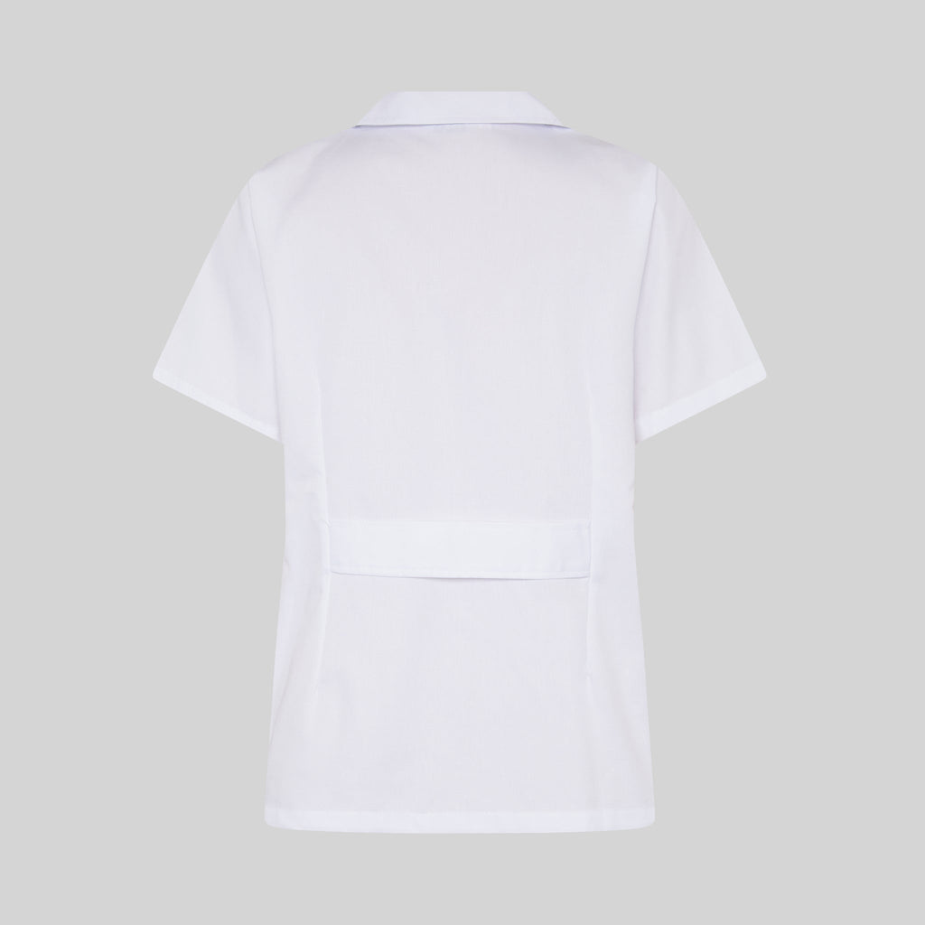 BATA MUJER CORTA BLANCA M/C - Gary's