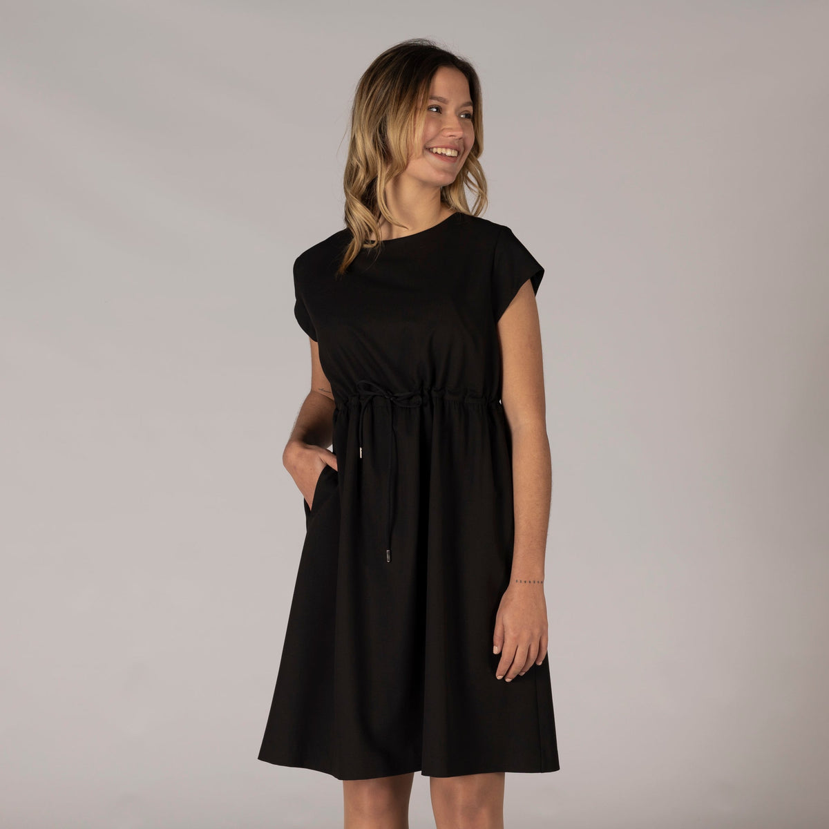 VESTIDO CON CORDON TRIVIAL - Gary's