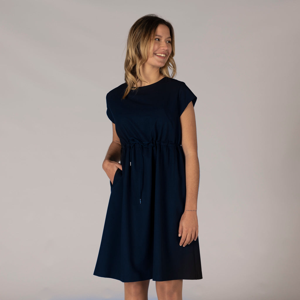 VESTIDO CON CORDON TRIVIAL - Gary's