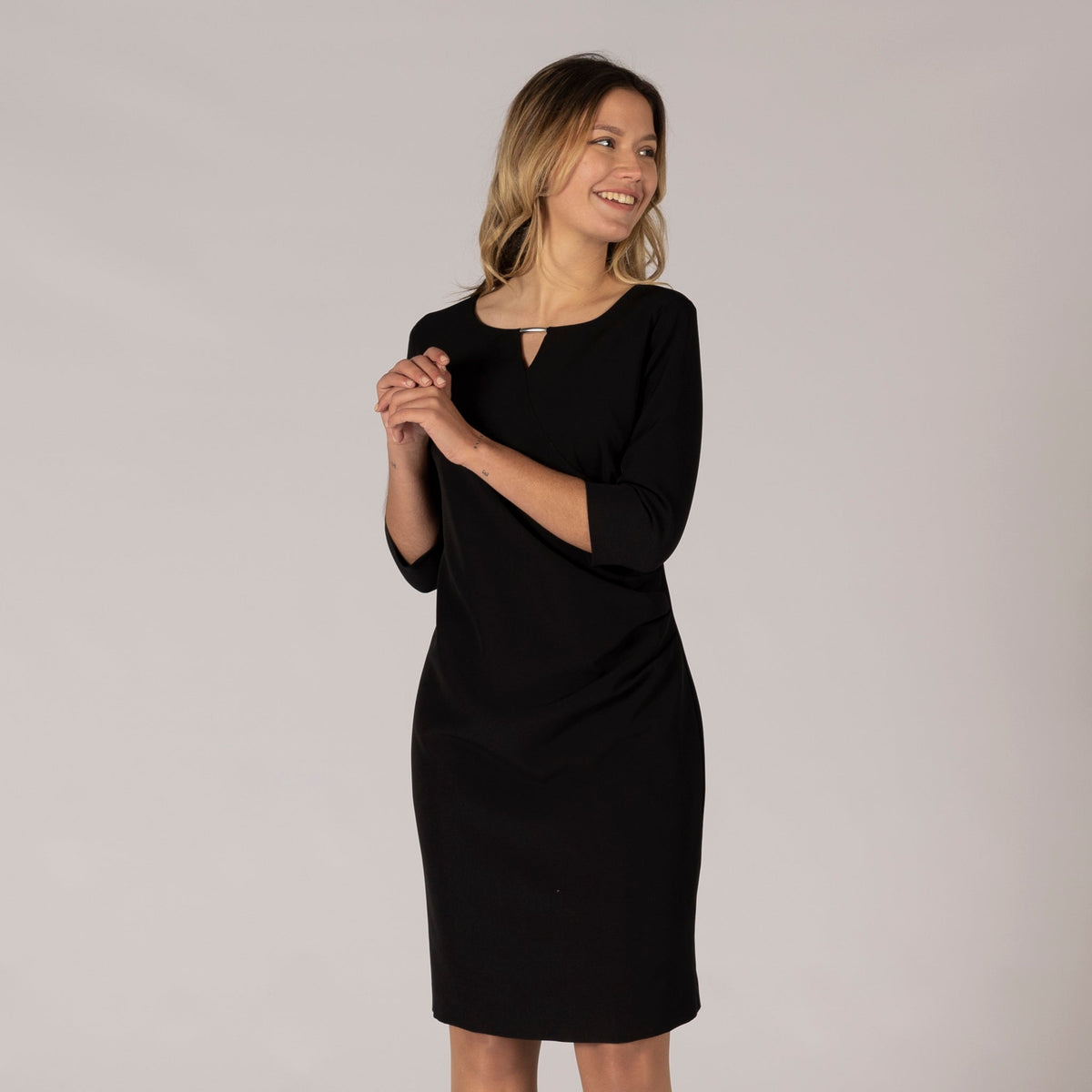 VESTIDO DRAPEADO TRIVIAL - Gary's