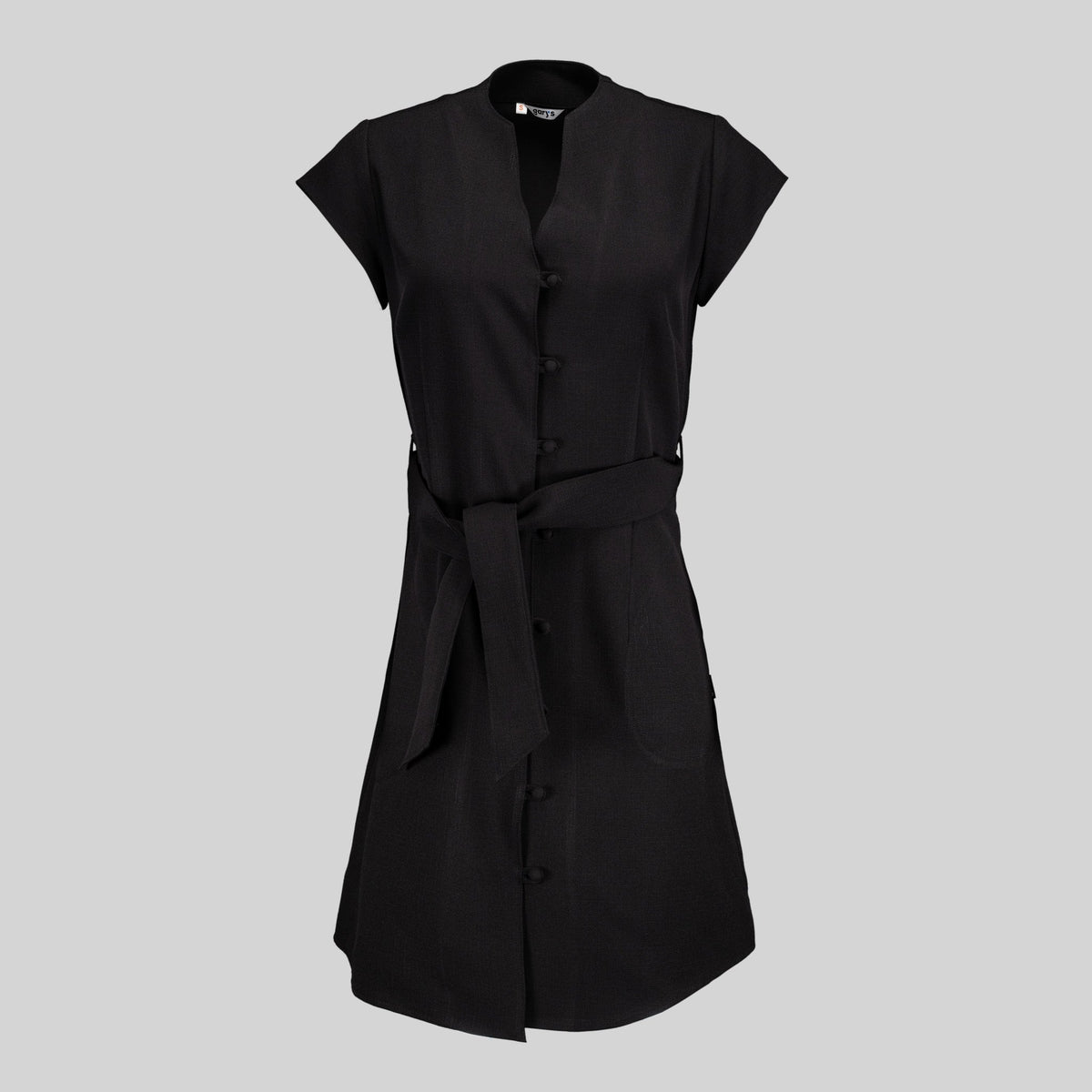 VESTIDO BOTON FORRADO VIVAZ X.LINEN - Gary's