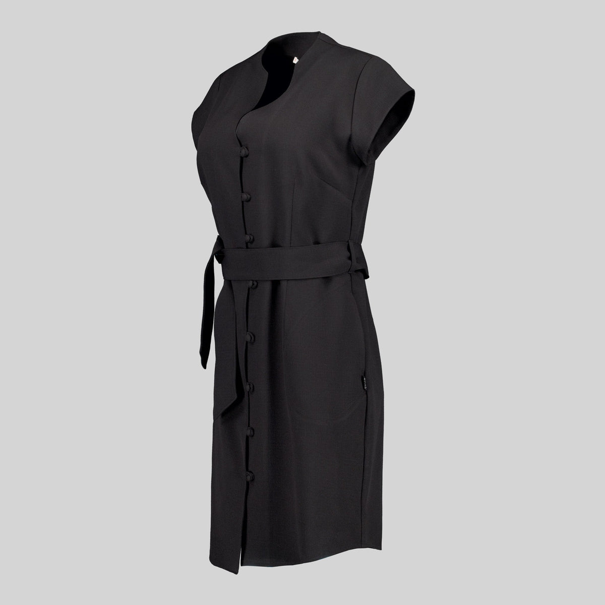 VESTIDO BOTON FORRADO VIVAZ X.LINEN - Gary's