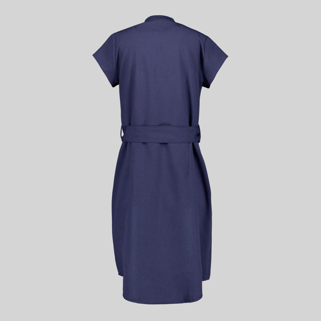 VESTIDO BOTON FORRADO VIVAZ X.LINEN - Gary's