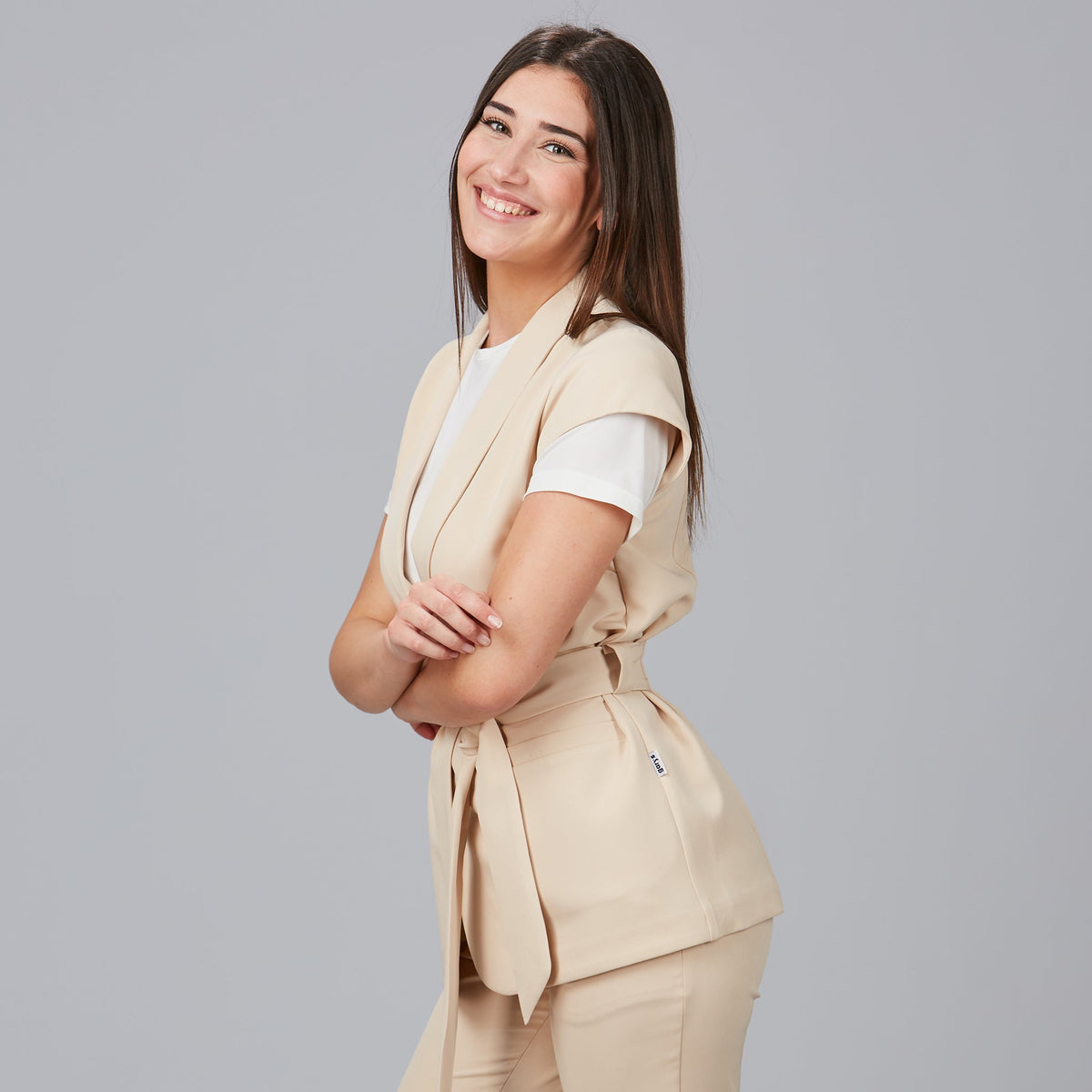 CHAQUETA MUJER CUELLO SMOKING MELI - Gary's