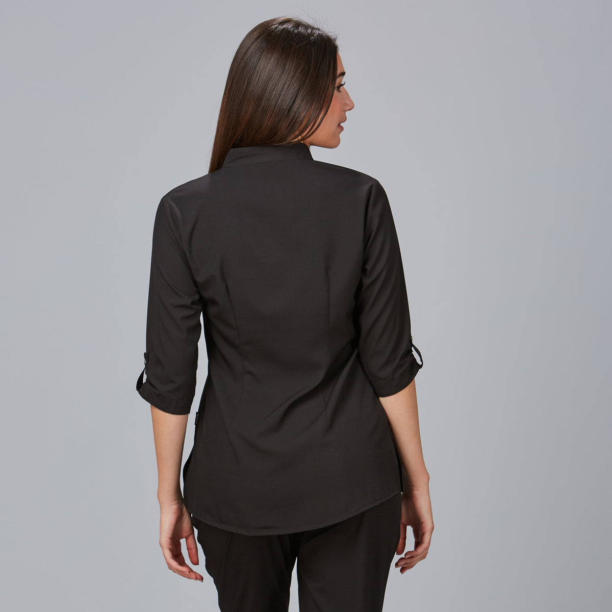 BLUSA MUJER CUELLO MAO VINCA - Gary's