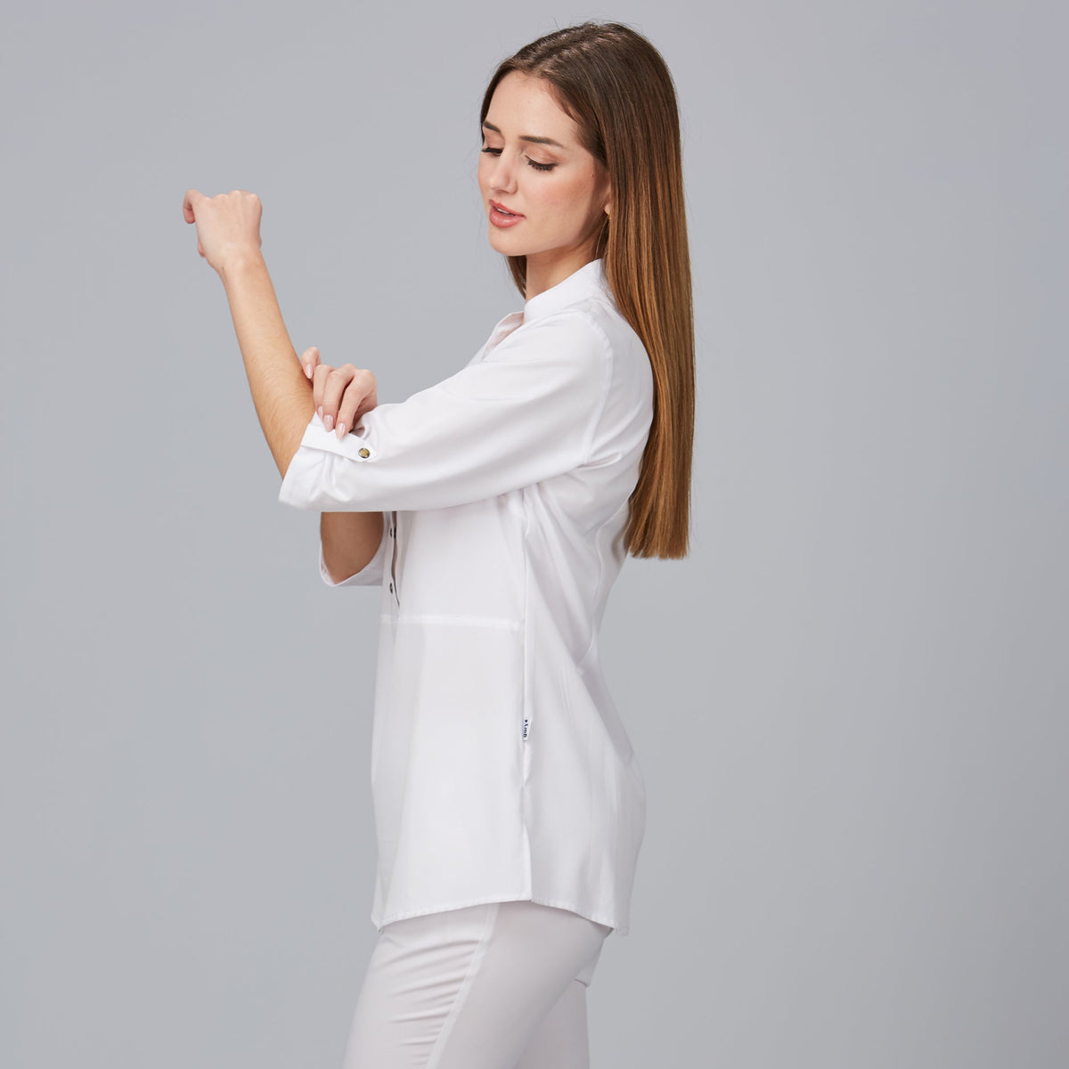 BLUSA MUJER CUELLO MAO VINCA - Gary's