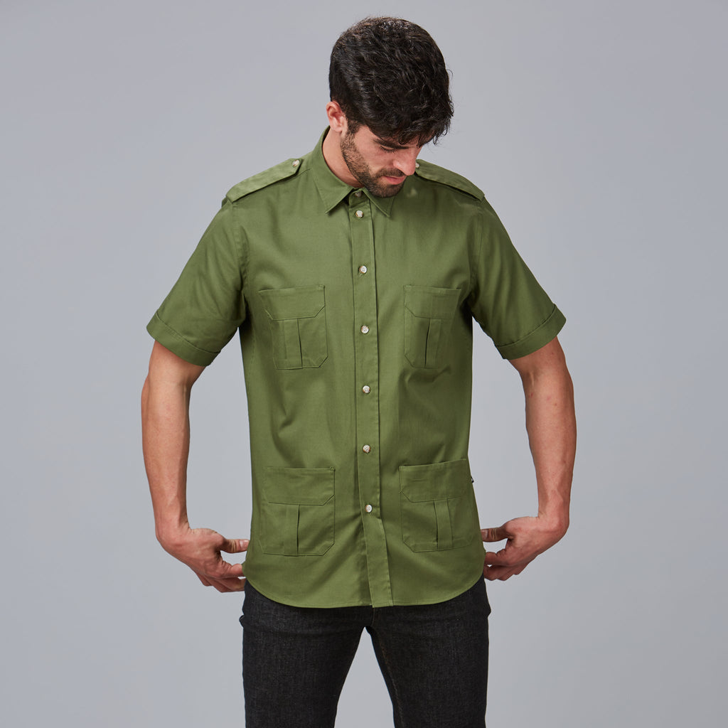CAMISA UNISEX 4 BOLSILLOS ACIRON - Gary's