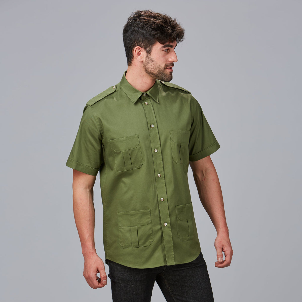 CAMISA UNISEX 4 BOLSILLOS ACIRON - Gary's