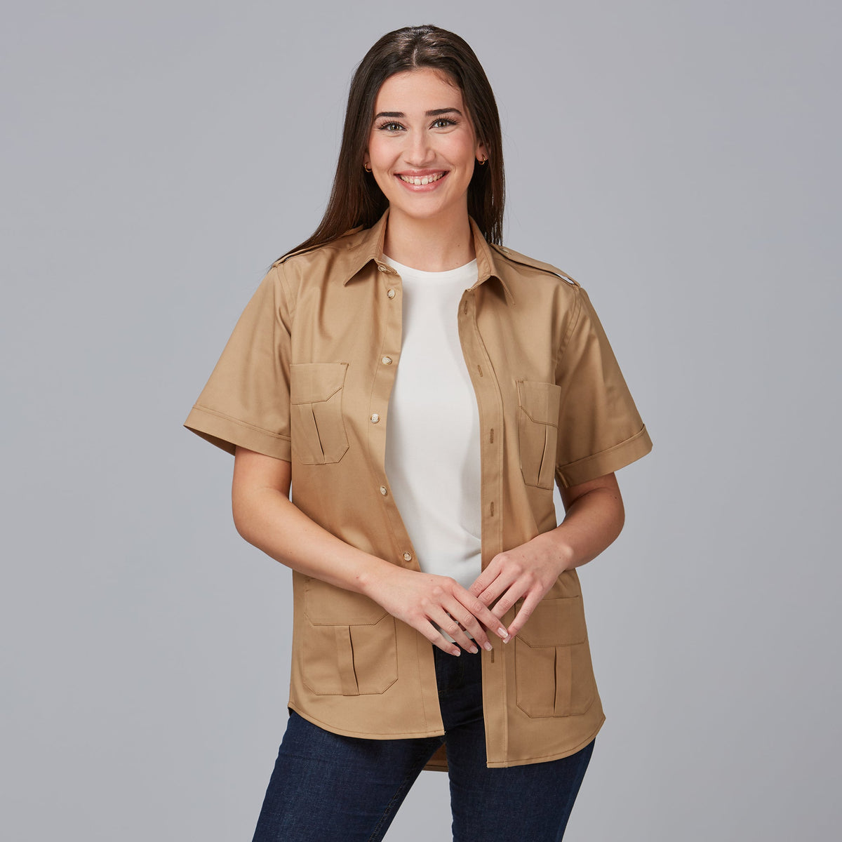 CAMISA UNISEX 4 BOLSILLOS ACIRON - Gary's