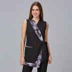 BLUSA MUJER CUELLO SMOKING FICUS - Gary's