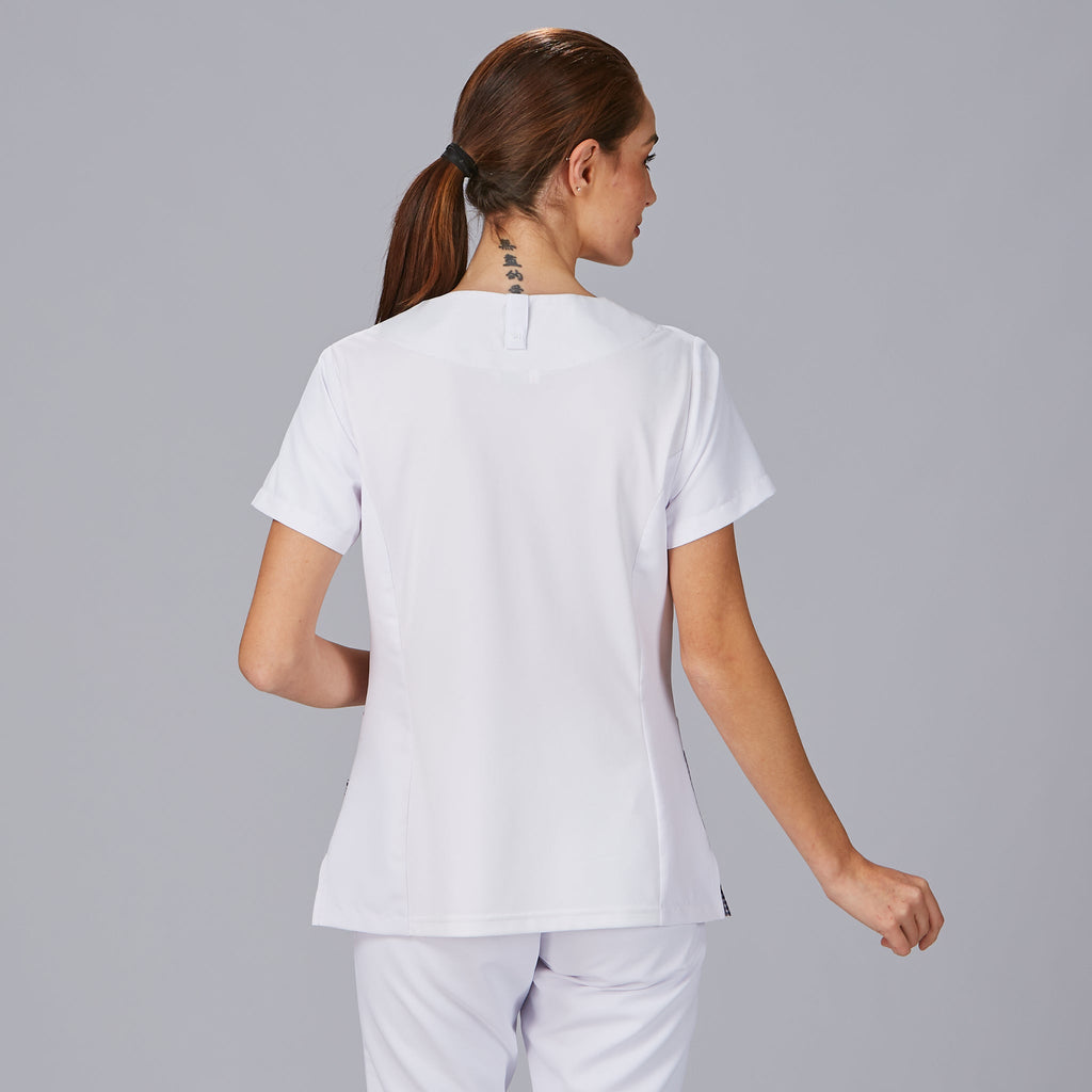 BLUSA MUJER CERRADA COMBI NAVAS - Gary's