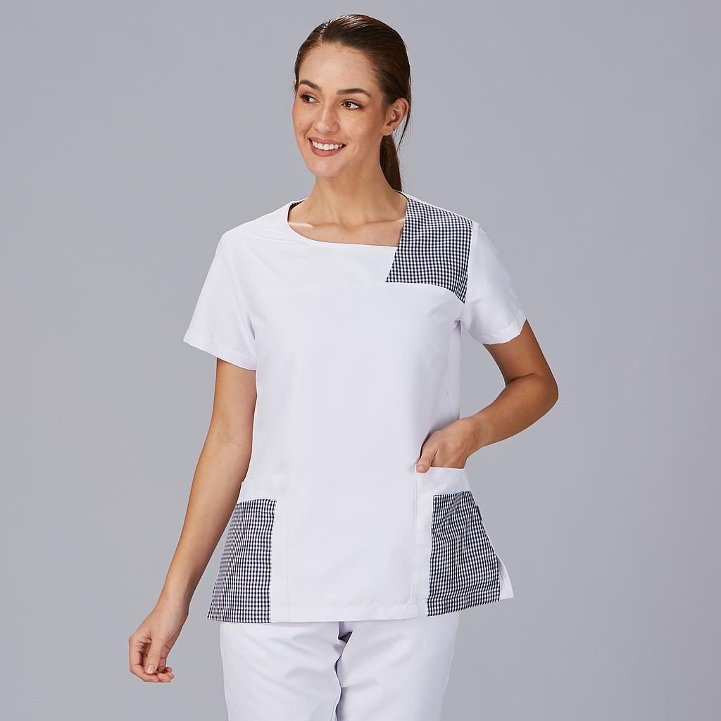 BLUSA MUJER CERRADA COMBI NAVAS - Gary's