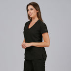 BLUSA MUJER CUELLO CANALE M/C NANCY - Gary's