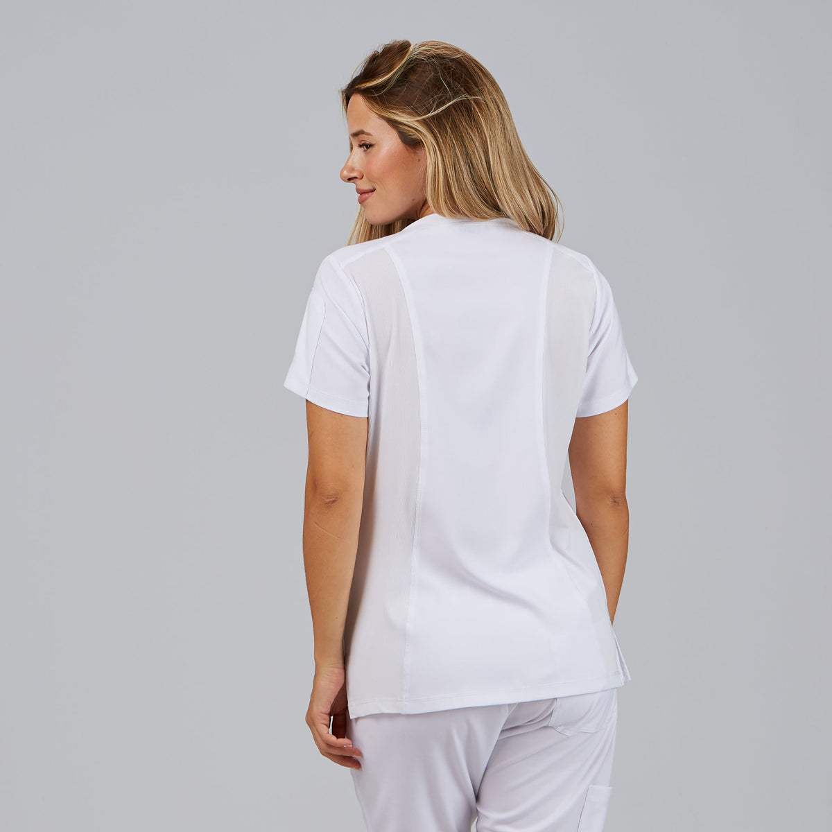 BLUSA MUJER CUELLO CANALE M/C NANCY - Gary's