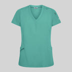 BLUSA MUJER CUELLO CANALE M/C NANCY - Gary's