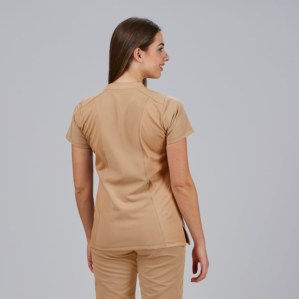 BLUSA MUJER CUELLO CANALE M/C NANCY - Gary's