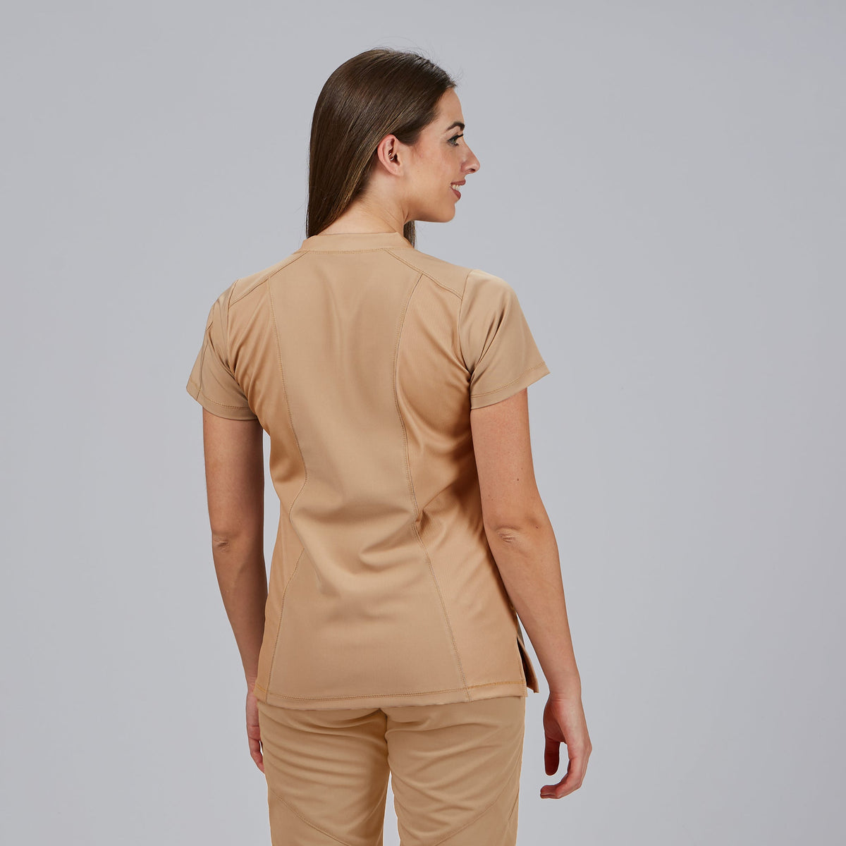BLUSA MUJER CUELLO CANALE M/C NANCY - Gary's