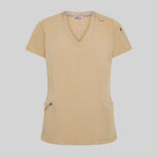 BLUSA MUJER CUELLO CANALE M/C NANCY - Gary's