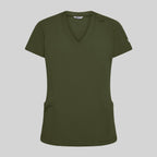 BLUSA MUJER CUELLO CANALE M/C NANCY - Gary's