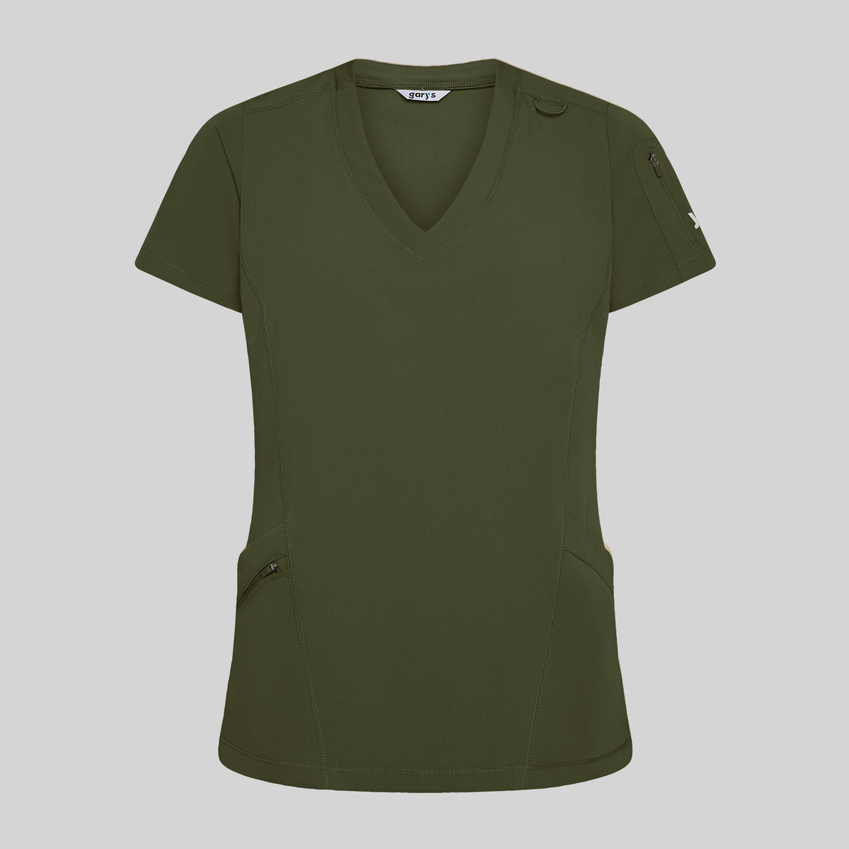 BLUSA MUJER CUELLO CANALE M/C NANCY - Gary's
