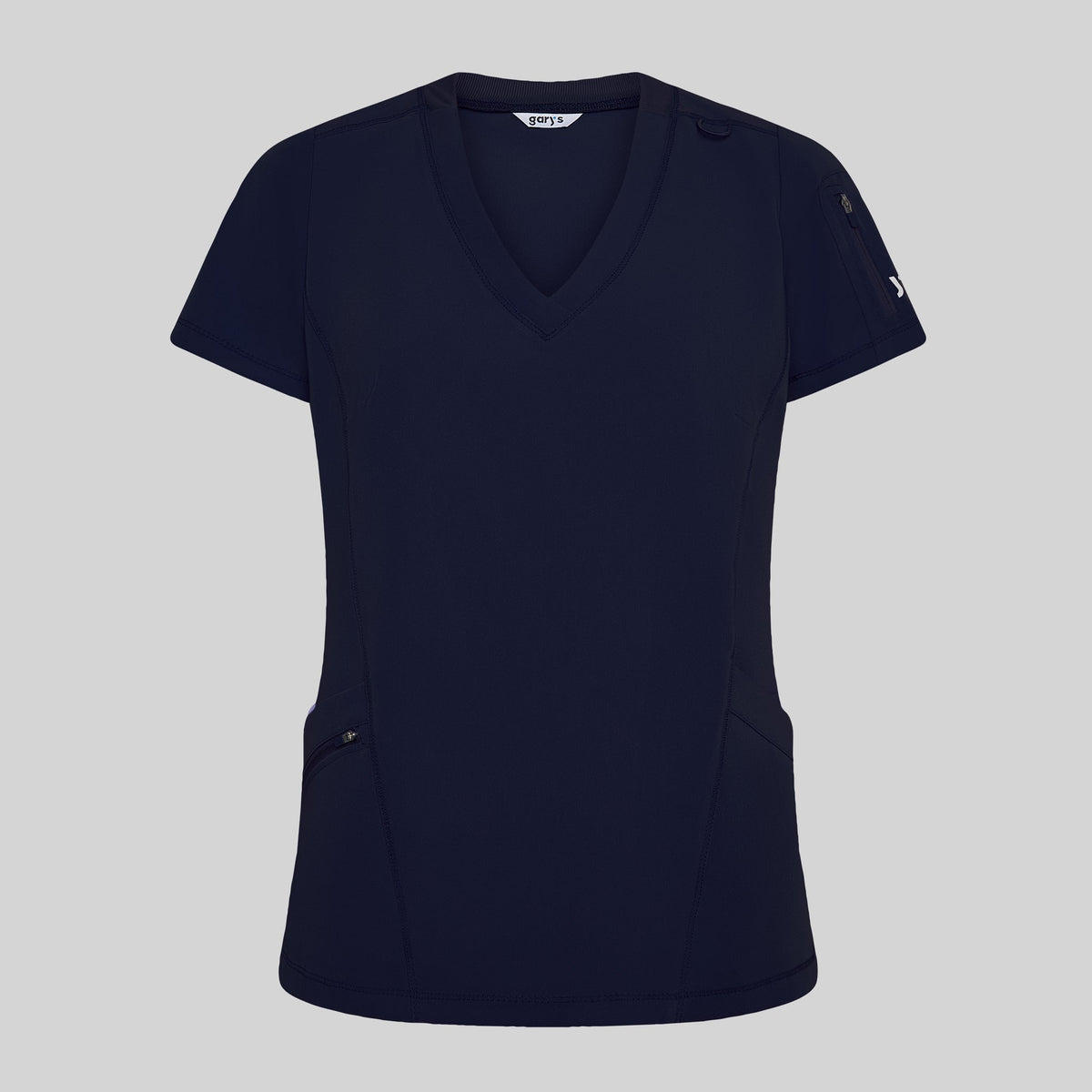BLUSA MUJER CUELLO CANALE M/C NANCY - Gary's