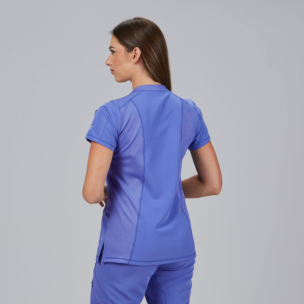 BLUSA MUJER CUELLO CANALE M/C NANCY - Gary's