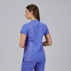 BLUSA MUJER CUELLO CANALE M/C NANCY - Gary's