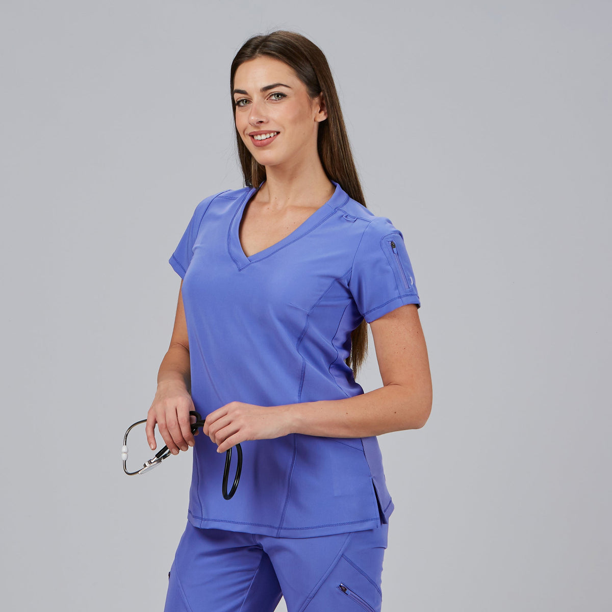 BLUSA MUJER CUELLO CANALE M/C NANCY - Gary's