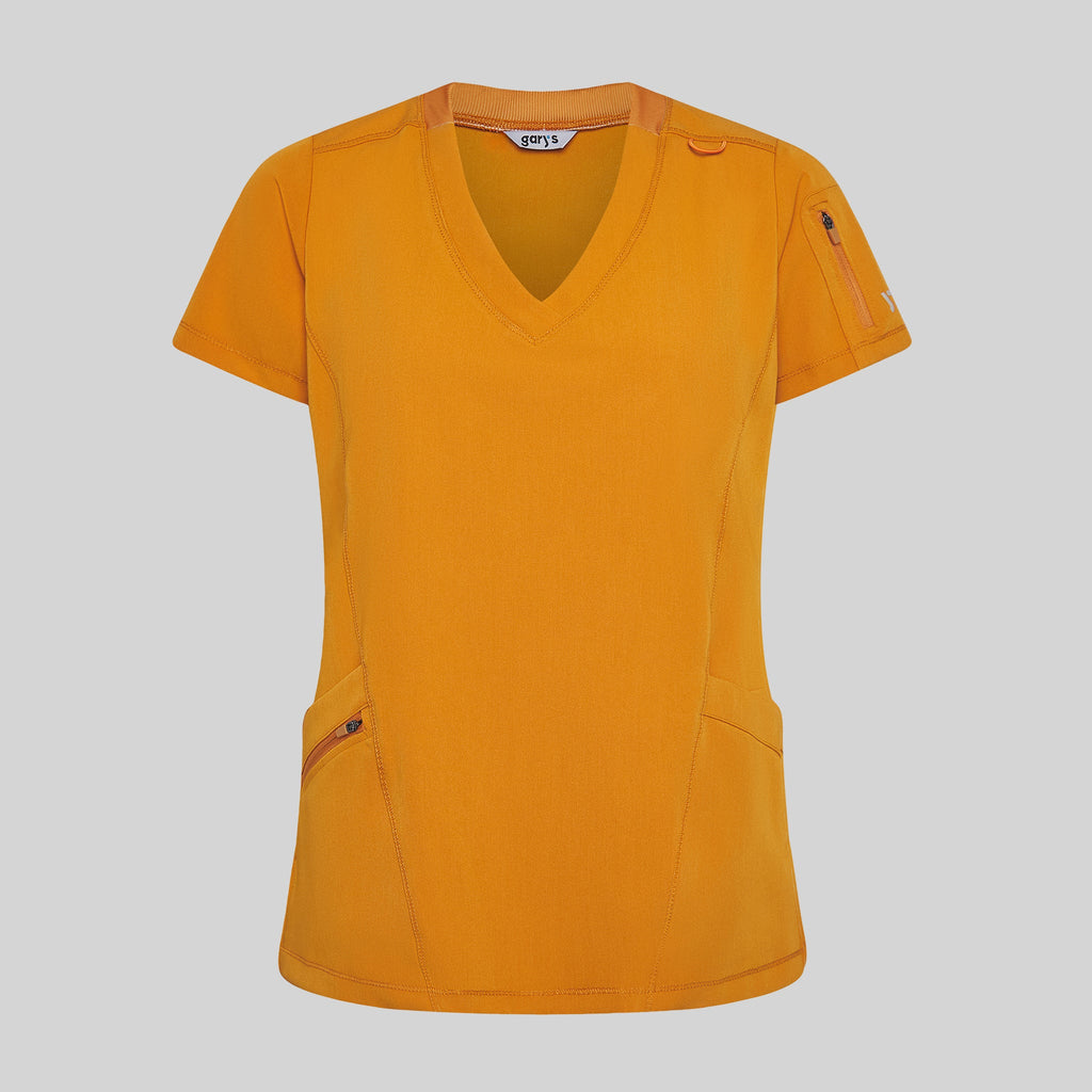 BLUSA MUJER CUELLO CANALE M/C NANCY - Gary's
