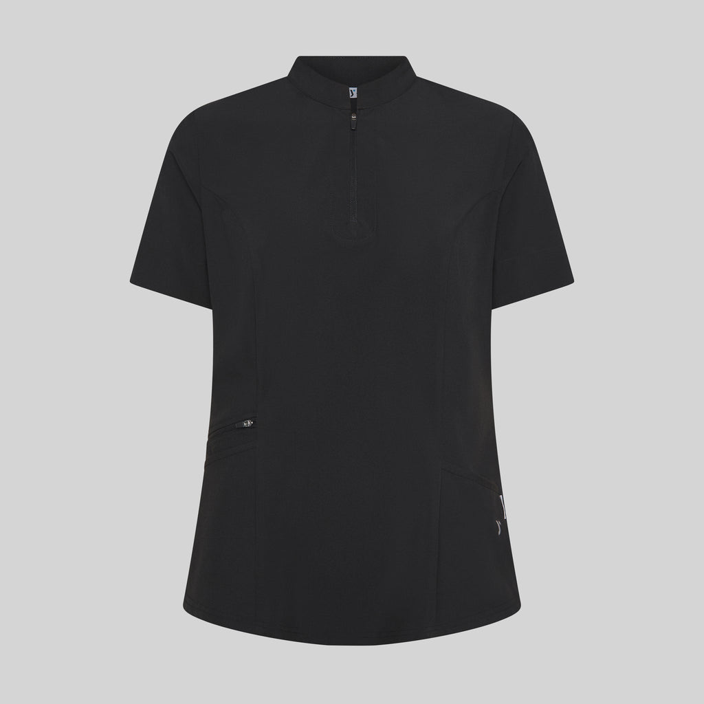 BLUSA MUJER CREMALLERA ESCOTE M/C MARA - Gary's