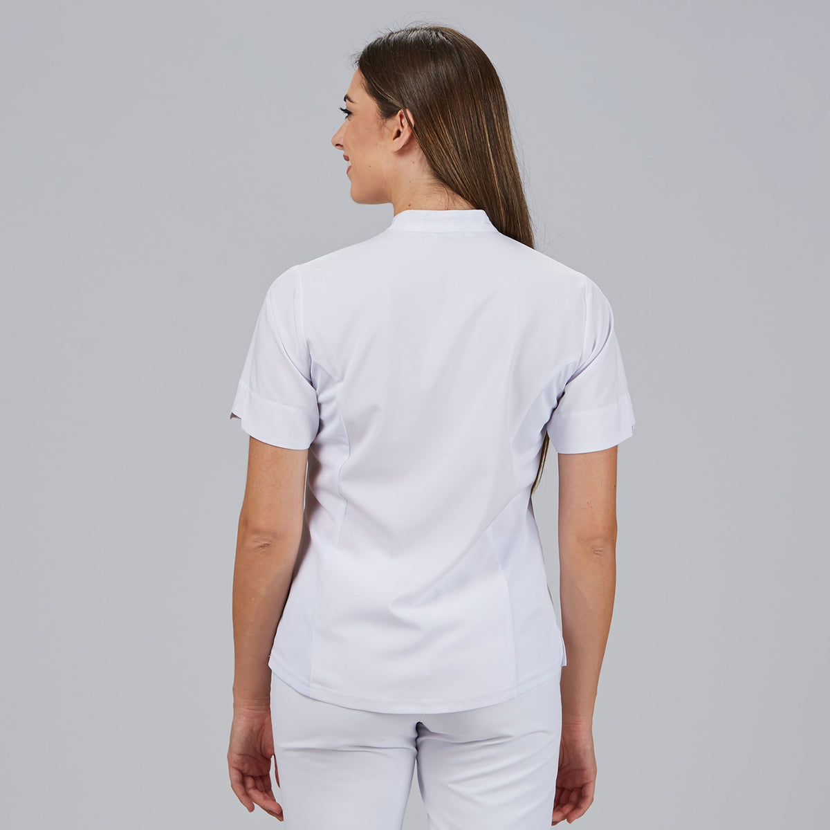BLUSA MUJER CREMALLERA ESCOTE M/C MARA - Gary's