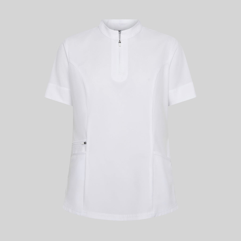 BLUSA MUJER CREMALLERA ESCOTE M/C MARA - Gary's