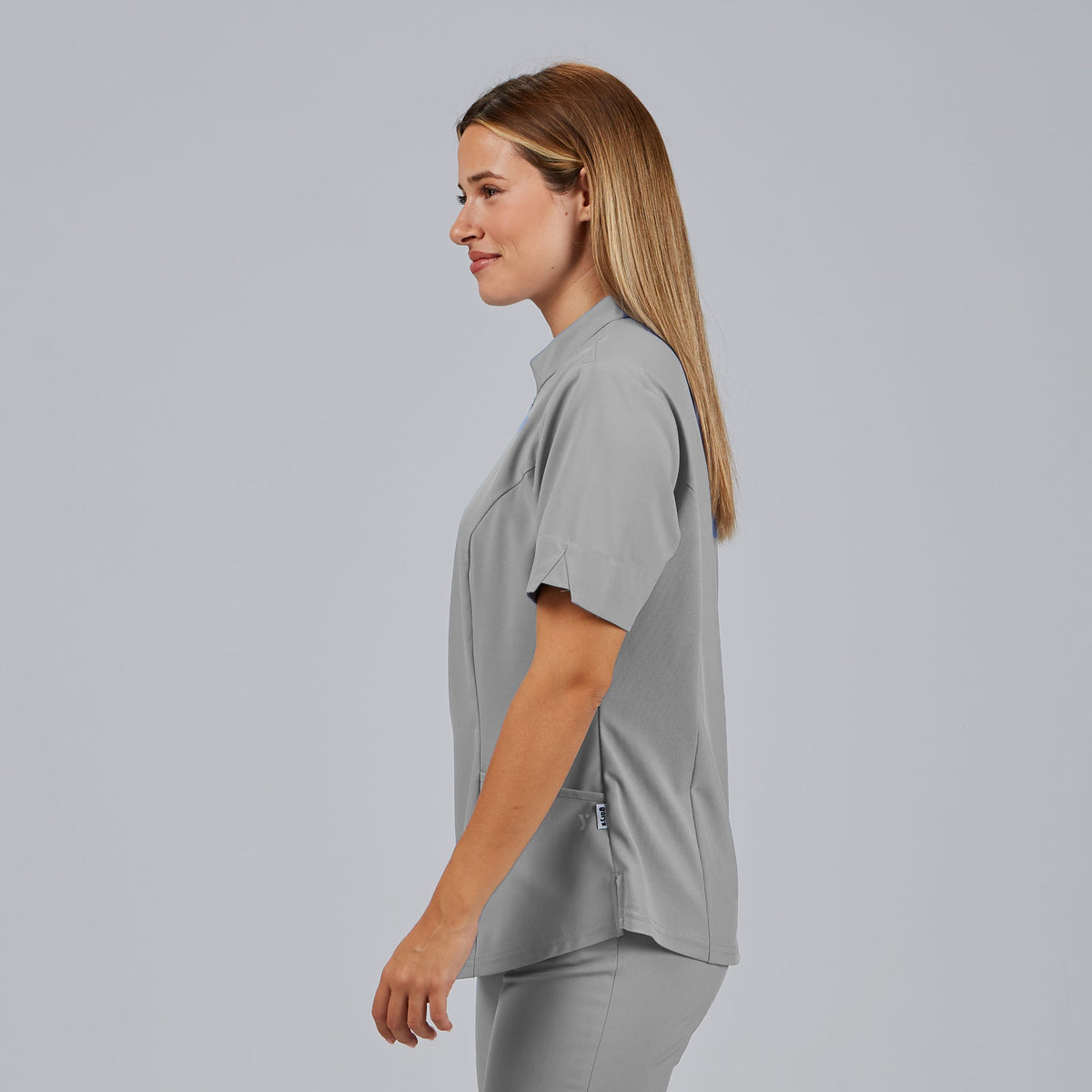 BLUSA MUJER CREMALLERA ESCOTE M/C MARA - Gary's
