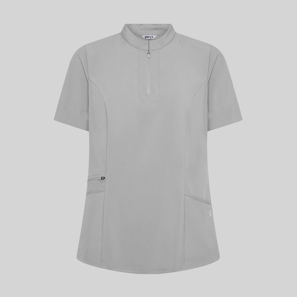 BLUSA MUJER CREMALLERA ESCOTE M/C MARA - Gary's