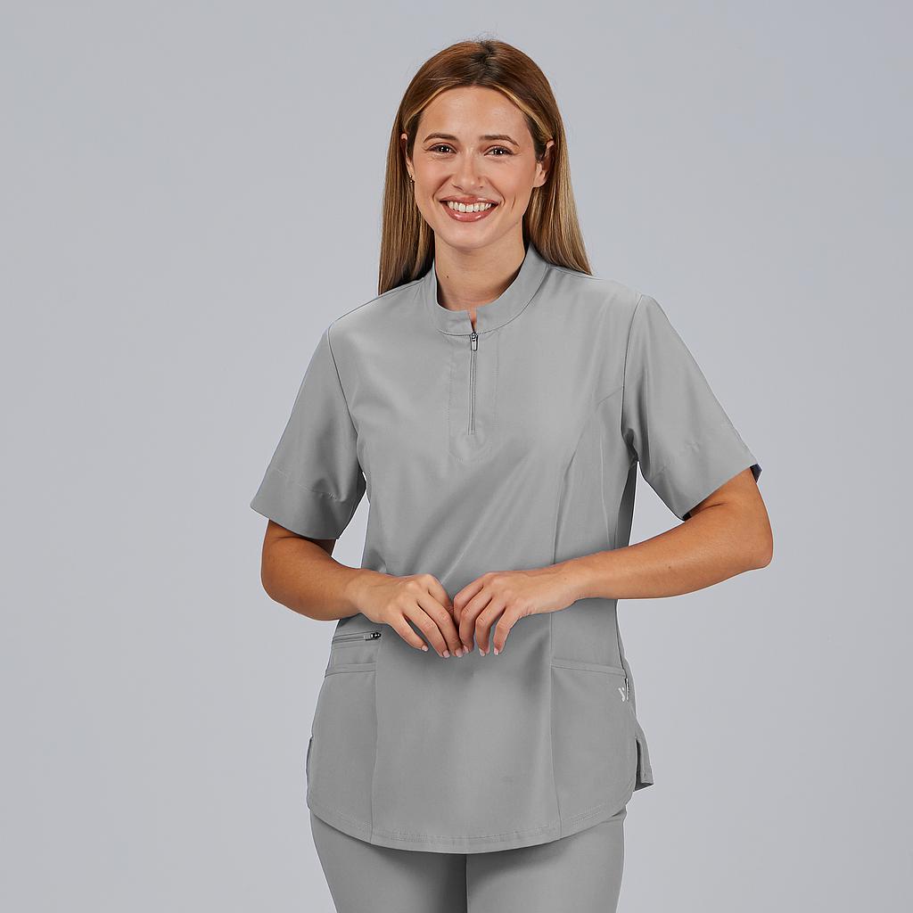 BLUSA MUJER CREMALLERA ESCOTE M/C MARA - Gary's