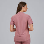 BLUSA MUJER CREMALLERA ESCOTE M/C MARA - Gary's