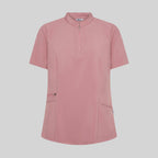 BLUSA MUJER CREMALLERA ESCOTE M/C MARA - Gary's
